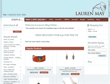 Tablet Screenshot of laurenmayonline.com